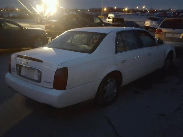 1G6KD54Y13U188652 - 2003 CADILLAC DEVILLE WHITE photo 4