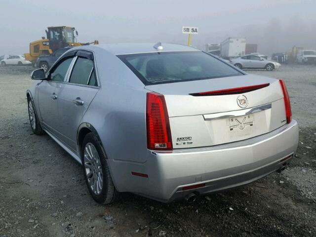 1G6DJ5EVXA0108243 - 2010 CADILLAC CTS PERFOR SILVER photo 3