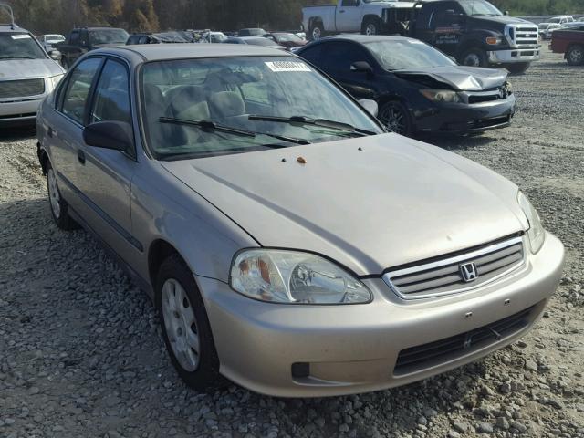 1HGEJ6576YL009101 - 2000 HONDA CIVIC LX TAN photo 1