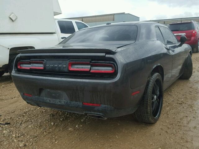 2C3CDZATXFH733289 - 2015 DODGE CHALLENGER CHARCOAL photo 4