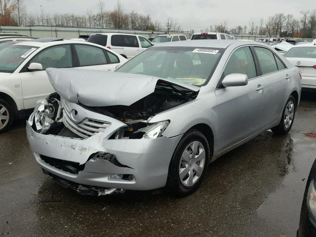 4T1BE46K77U524657 - 2007 TOYOTA CAMRY NEW SILVER photo 2