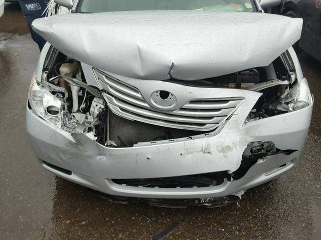 4T1BE46K77U524657 - 2007 TOYOTA CAMRY NEW SILVER photo 7