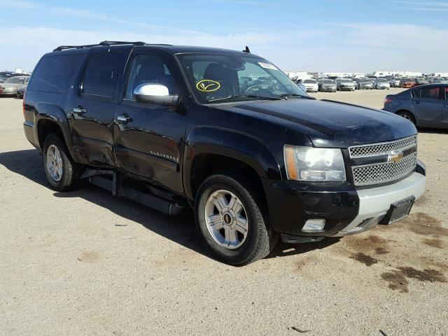 3GNFK16388G202465 - 2008 CHEVROLET SUBURBAN K BLACK photo 1