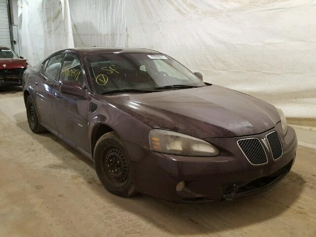 2G2WC58C161214767 - 2006 PONTIAC GRAND PRIX BURGUNDY photo 1