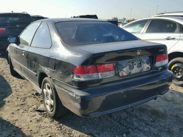 1HGEJ8145XL004493 - 1999 HONDA CIVIC EX BLACK photo 3