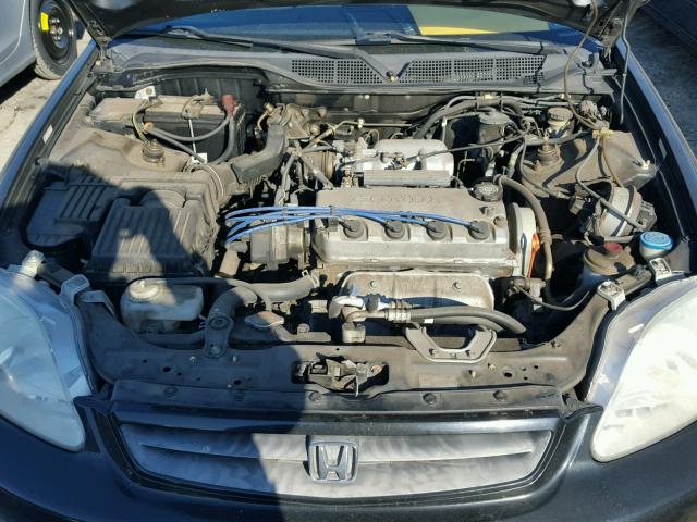 1HGEJ8145XL004493 - 1999 HONDA CIVIC EX 黑色 照片 7
