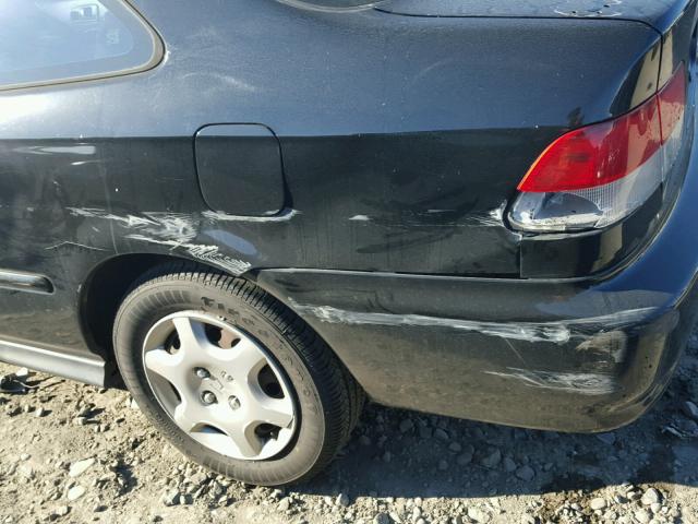 1HGEJ8145XL004493 - 1999 HONDA CIVIC EX 黑色 照片 9