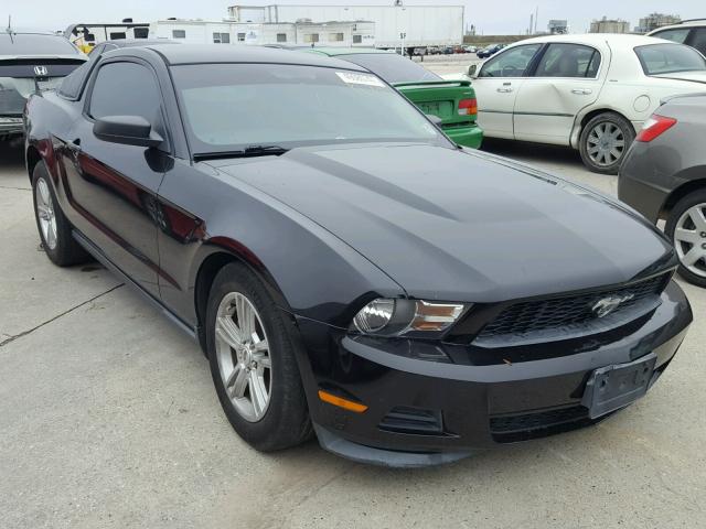 1ZVBP8AM2B5135360 - 2011 FORD MUSTANG BLACK photo 1