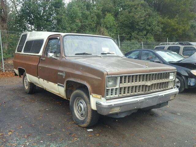 1GCCC14D1BS177526 - 1981 CHEVROLET C10 BROWN photo 1