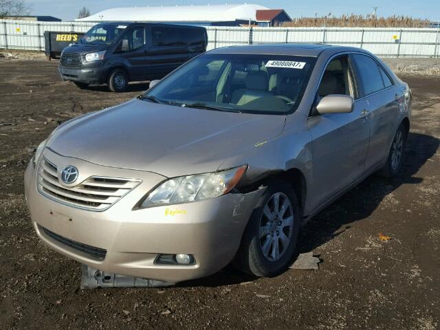 4T1BK46K77U516535 - 2007 TOYOTA CAMRY NEW TAN photo 2