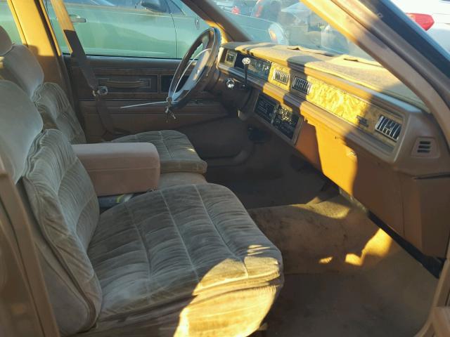 1G4HR54C1KH473898 - 1989 BUICK LESABRE LI GOLD photo 5