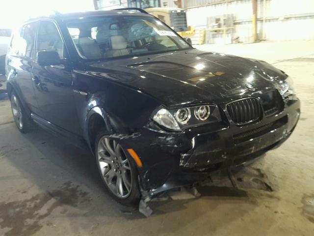 WBXPC93467WF23593 - 2007 BMW X3 3.0SI BLACK photo 1
