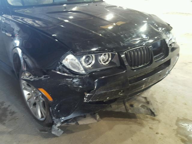 WBXPC93467WF23593 - 2007 BMW X3 3.0SI BLACK photo 9