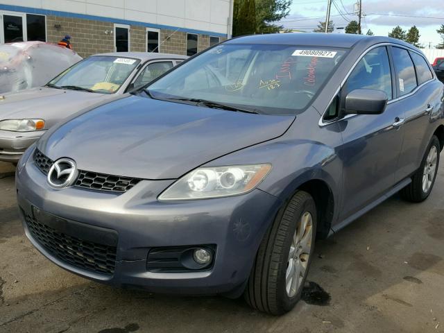 JM3ER29LX80197198 - 2008 MAZDA CX-7 GRAY photo 2