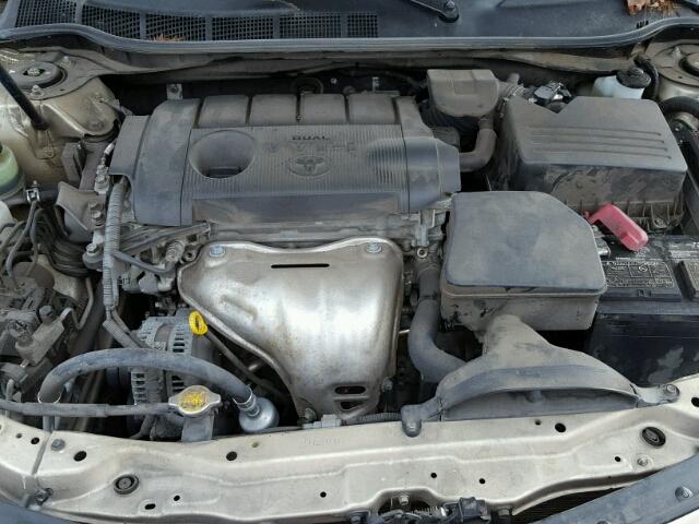 4T1BF3EKXBU204072 - 2011 TOYOTA CAMRY BASE GOLD photo 7