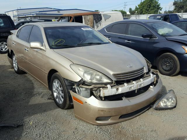 JTHBF30GX30149038 - 2003 LEXUS ES 300 GOLD photo 1