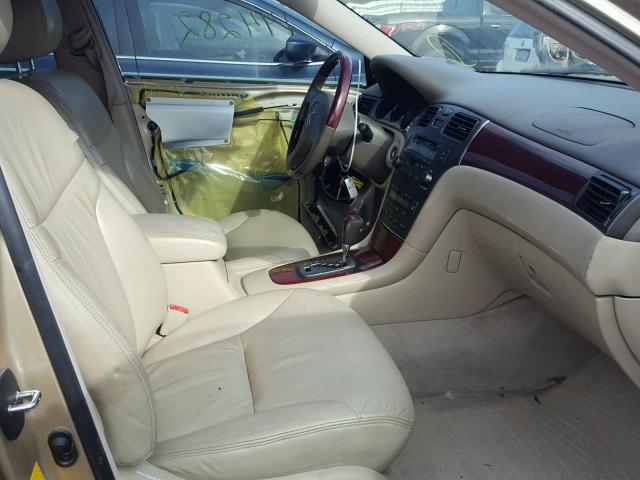 JTHBF30GX30149038 - 2003 LEXUS ES 300 GOLD photo 5