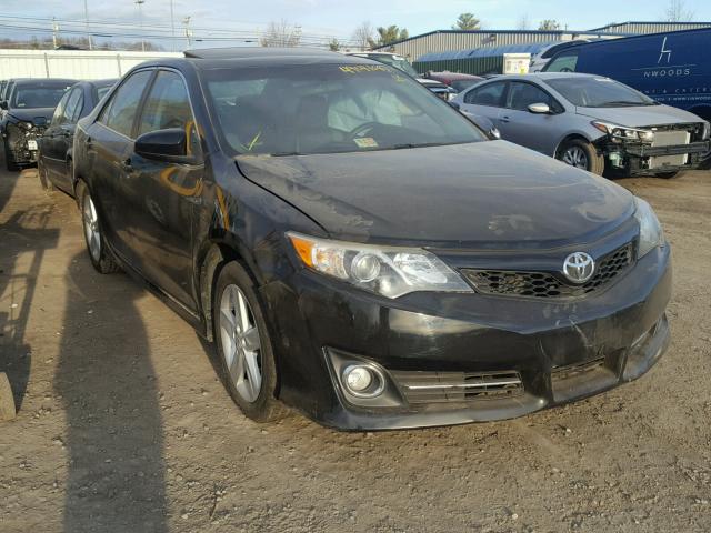 4T1BF1FK5CU039018 - 2012 TOYOTA CAMRY BASE BLACK photo 1