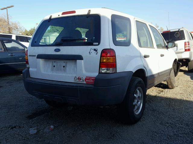 1FMYU02Z66KC86996 - 2006 FORD ESCAPE XLS WHITE photo 4