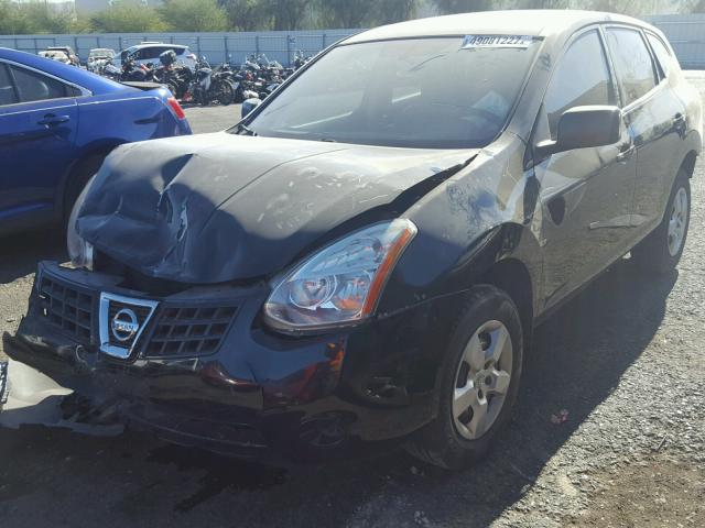 JN8AS58T89W327237 - 2009 NISSAN ROGUE S BLACK photo 2