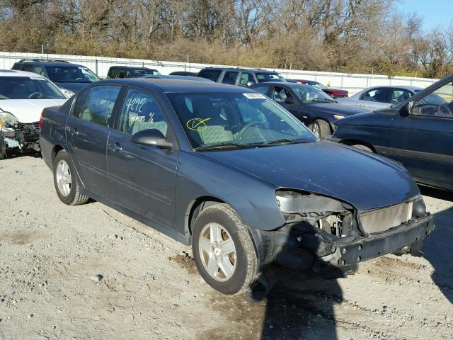 1G1ZT54895F178028 - 2005 CHEVROLET MALIBU LS BLUE photo 1