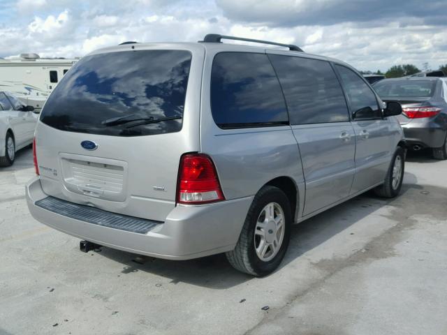 2FMZA52256BA63257 - 2006 FORD FREESTAR S SILVER photo 4