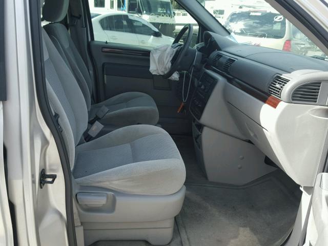 2FMZA52256BA63257 - 2006 FORD FREESTAR S SILVER photo 5