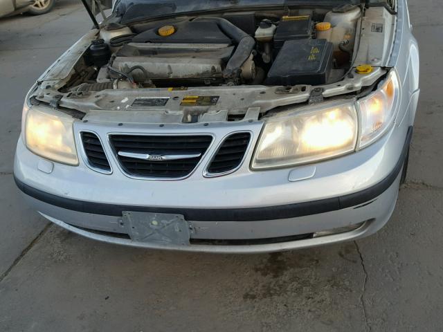 YS3ED49A243503619 - 2004 SAAB 9-5 ARC SILVER photo 7