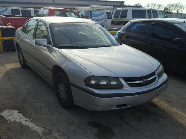 2G1WF52E619139029 - 2001 CHEVROLET IMPALA SILVER photo 1