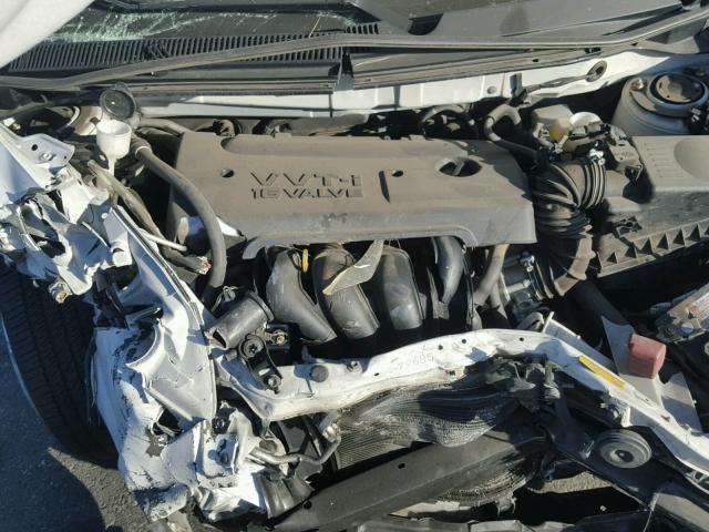 2T1KR32E46C563835 - 2006 TOYOTA COROLLA MA WHITE photo 7