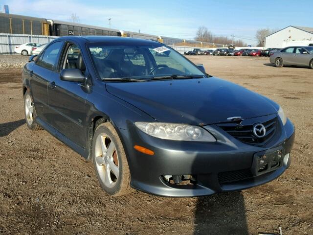 1YVHP80D755M03591 - 2005 MAZDA 6 S CHARCOAL photo 1