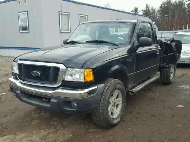 1FTZR45E15PA84532 - 2005 FORD RANGER SUP BLACK photo 2