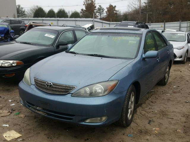 4T1BE32K32U617829 - 2002 TOYOTA CAMRY LE 蓝色 照片 2