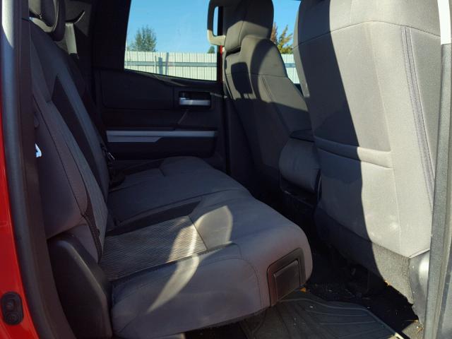 5TFUY5F12EX335928 - 2014 TOYOTA TUNDRA DOU RED photo 6