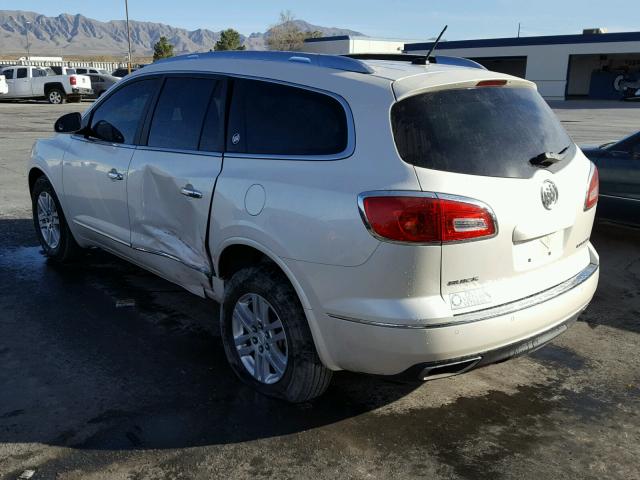 5GAKRBKD6DJ250855 - 2013 BUICK ENCLAVE CREAM photo 3