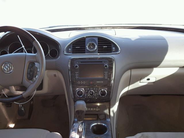 5GAKRBKD6DJ250855 - 2013 BUICK ENCLAVE CREAM photo 9