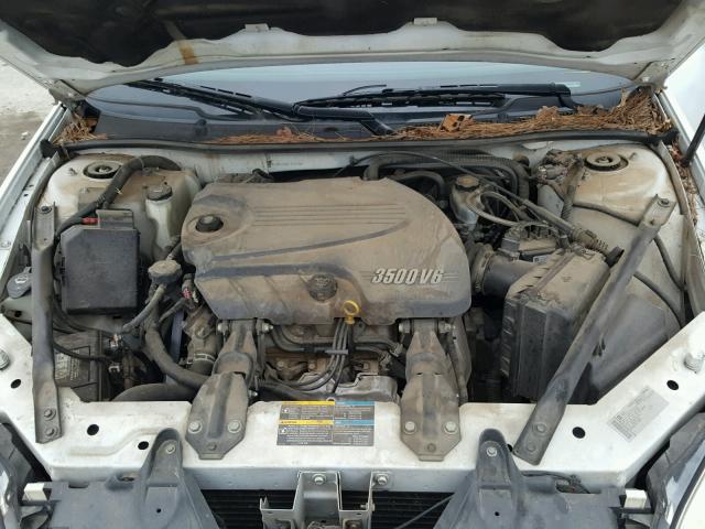 2G1WA5EK8A1147079 - 2010 CHEVROLET IMPALA LS WHITE photo 7
