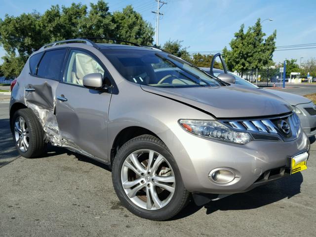 JN8AZ18W69W133000 - 2009 NISSAN MURANO S TAN photo 1