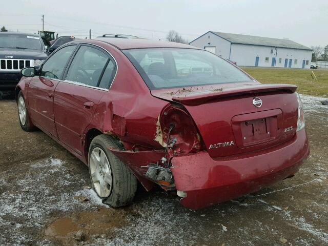 1N4AL11D03C225515 - 2003 NISSAN ALTIMA BAS MAROON photo 3