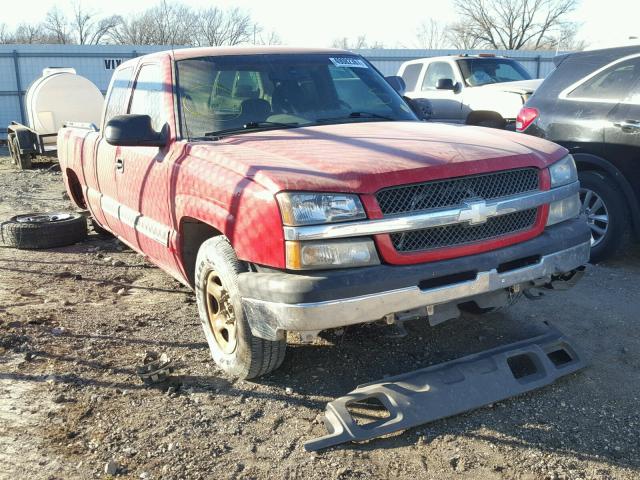 2GCEC19V331272276 - 2003 CHEVROLET SILVERADO RED photo 1