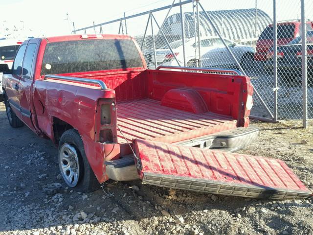 2GCEC19V331272276 - 2003 CHEVROLET SILVERADO RED photo 3