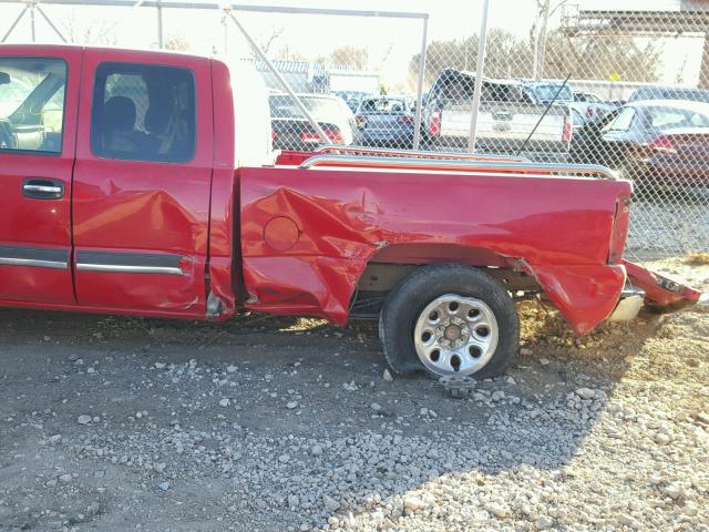 2GCEC19V331272276 - 2003 CHEVROLET SILVERADO RED photo 9