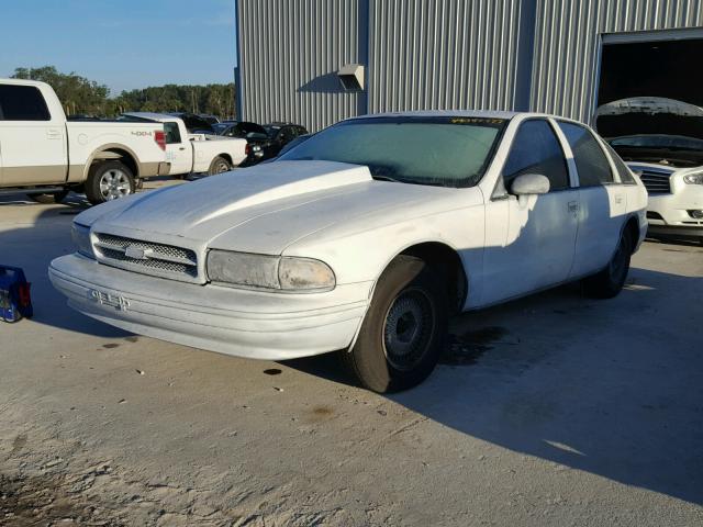 1G1BN53E9PW103691 - 1993 CHEVROLET CAPRICE CL WHITE photo 2