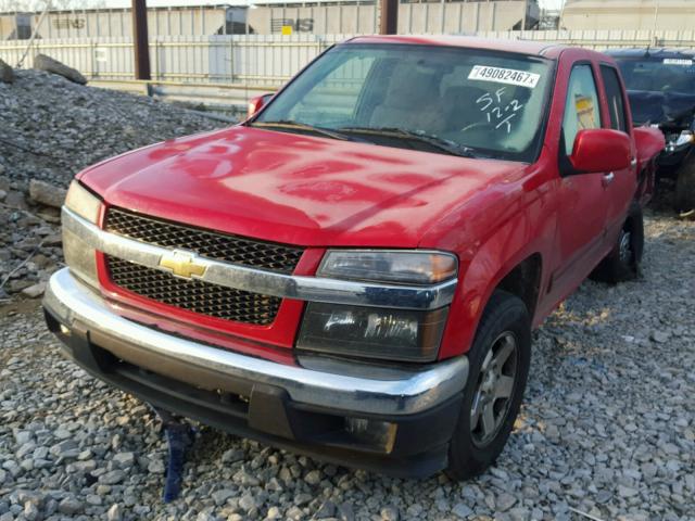1GCDSCFEXC8107580 - 2012 CHEVROLET COLORADO L RED photo 2