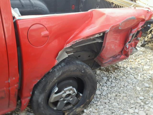 1GCDSCFEXC8107580 - 2012 CHEVROLET COLORADO L RED photo 9