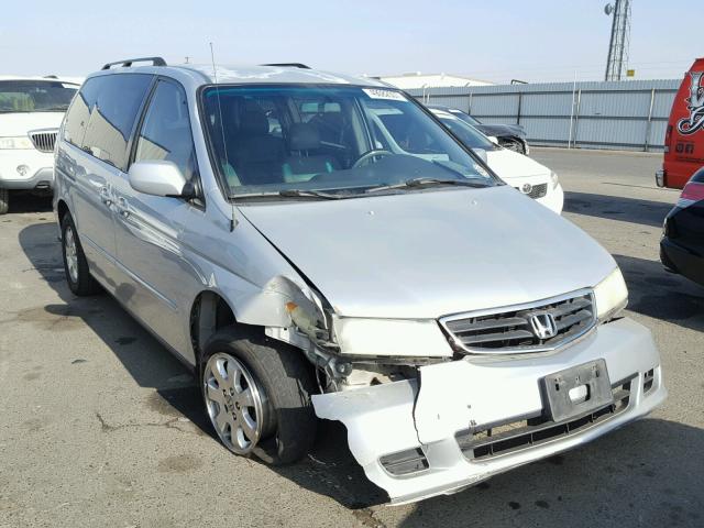 5FNRL187X4B031110 - 2004 HONDA ODYSSEY EX SILVER photo 1