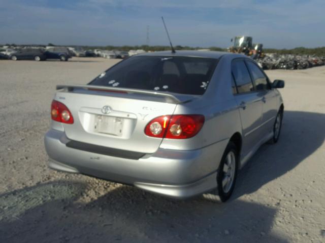 1NXBR32E56Z629324 - 2006 TOYOTA COROLLA CE SILVER photo 4