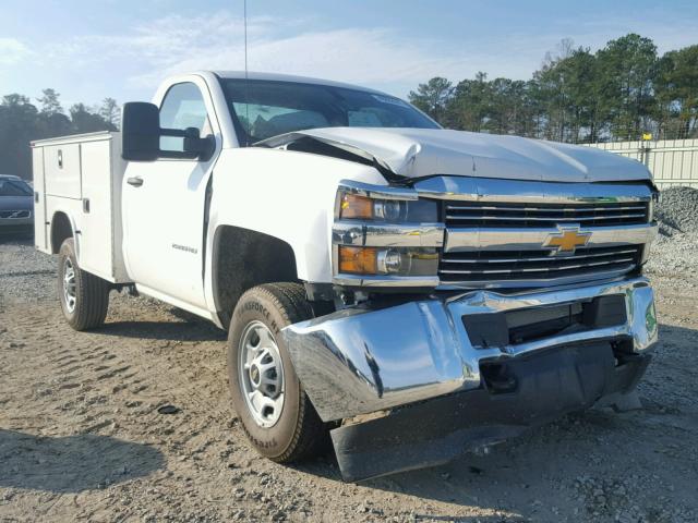 1GB0CUEG2HZ185670 - 2017 CHEVROLET SILVERADO WHITE photo 1