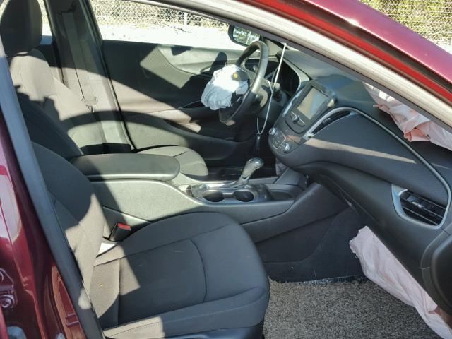 1G1ZB5STXGF300568 - 2016 CHEVROLET MALIBU LS წითელი ფოტო 5