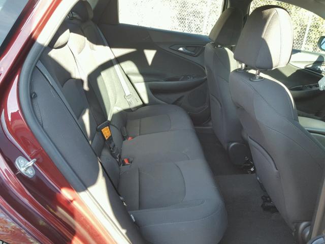 1G1ZB5STXGF300568 - 2016 CHEVROLET MALIBU LS წითელი ფოტო 6